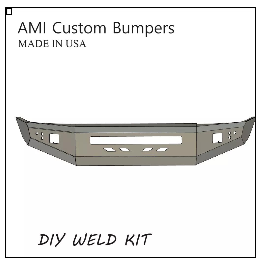 DIY weldkit AMI Offroad Front Bumper For Toyota Tacoma Gen 1 95-04