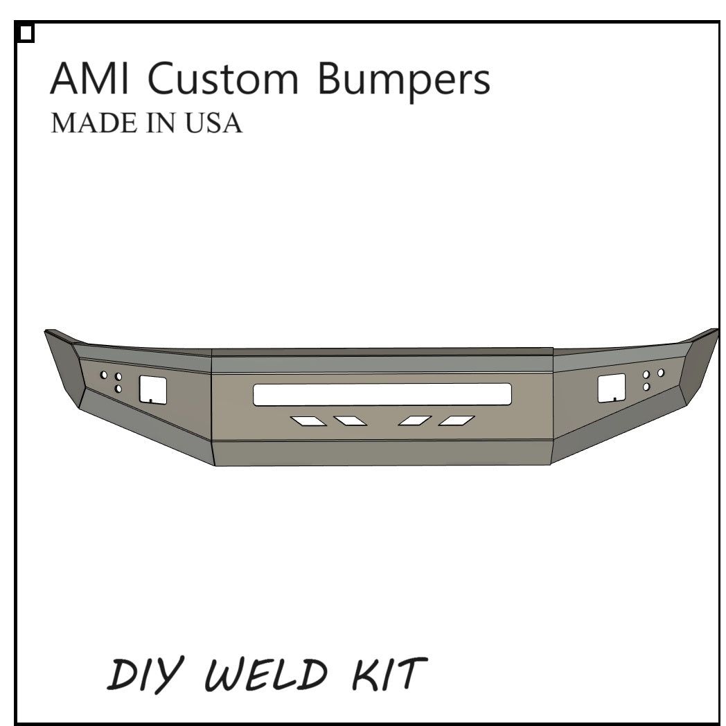 DIY weldkit AMI Offroad Front Bumper For Toyota 4runner Gen 3 96-02