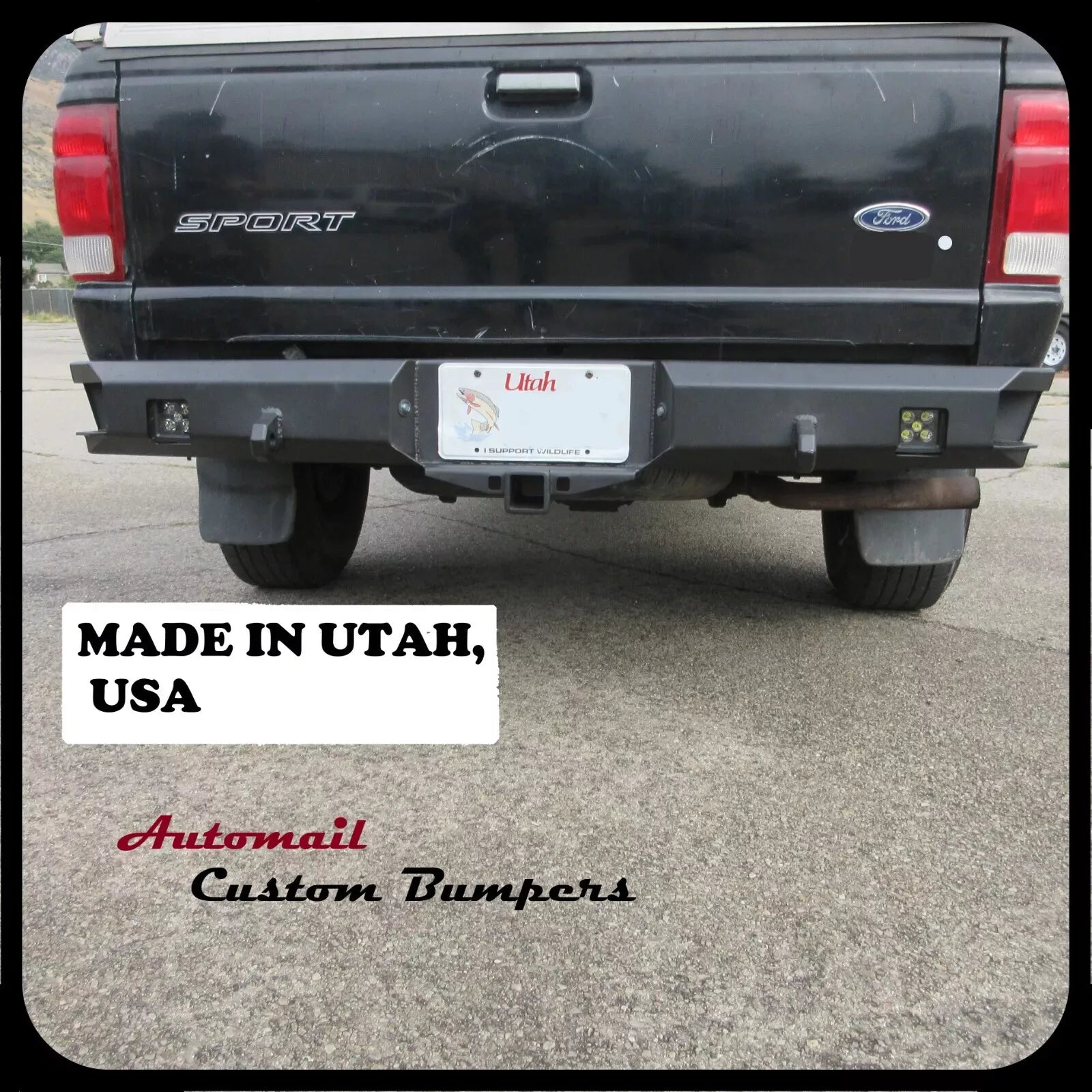 2010 Ford Ranger Rear Bumper DIY-Weld-Kit AMI Off-Road Rear Bumper for Ford Ranger 93-2011 – AMI