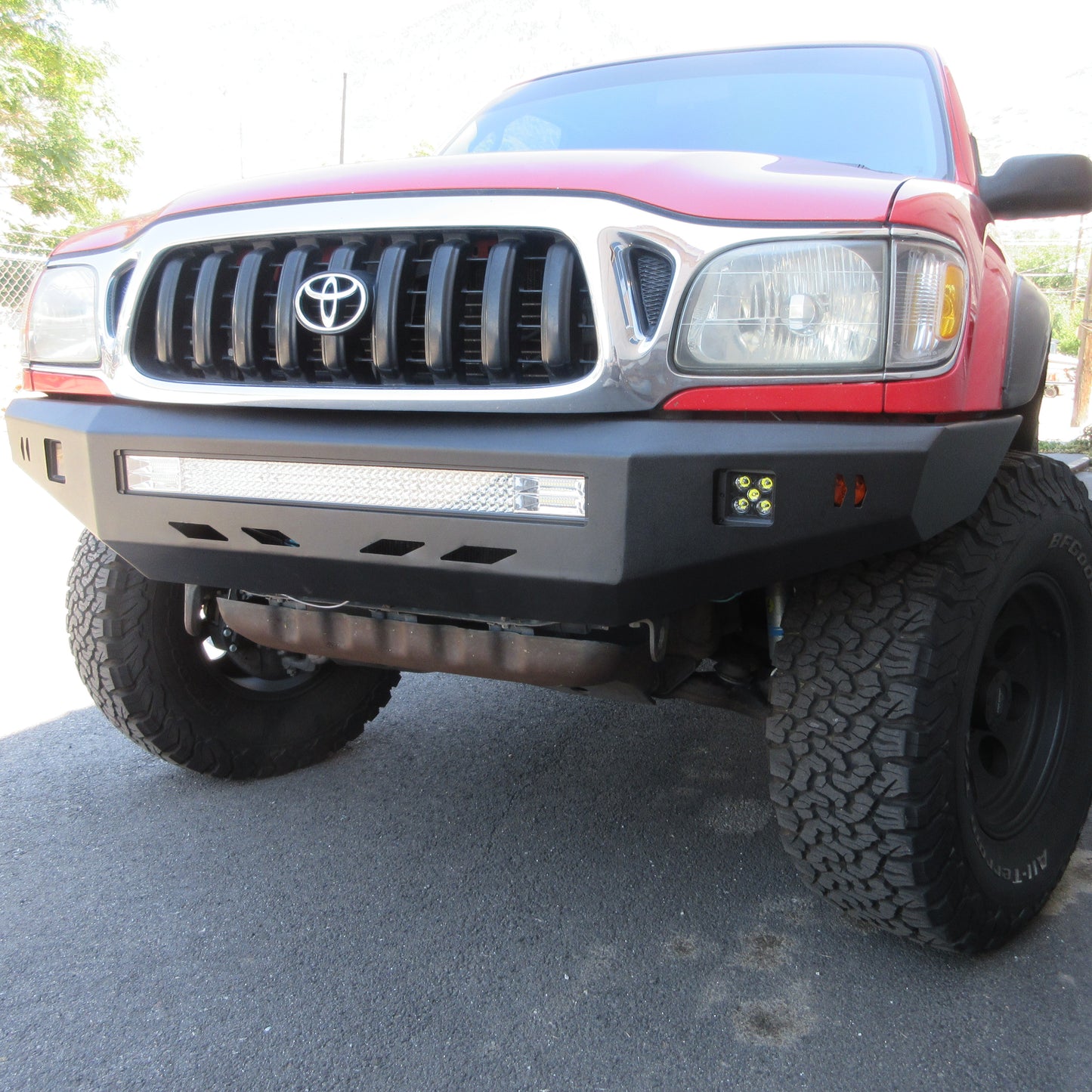 Toyota Tacoma Off-Road Front Bumper For (95-04) 1st Gen Slim Edition ...