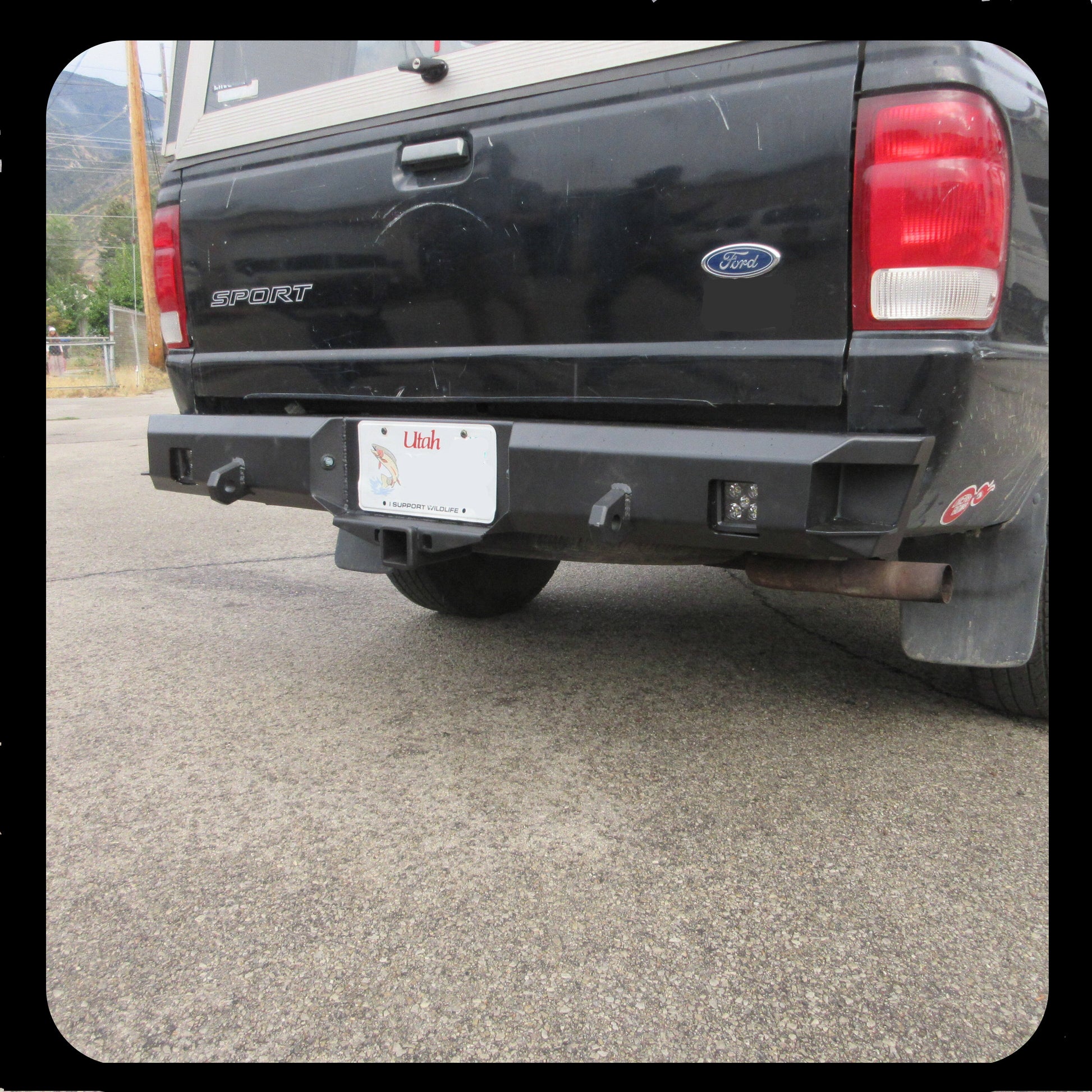 Ford Ranger Off-Road Rear Bumper for 98-2011 – AMI CUSTOM BUMPERS