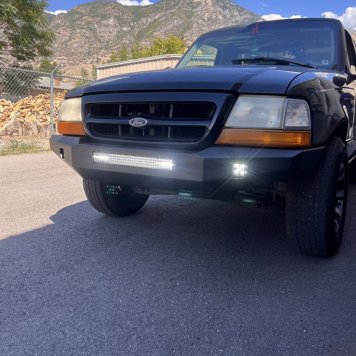 Custom 98 Ranger Ford Ranger Off-Road Front Bumper for 98-2011 – AMI CUSTOM BUMPERS